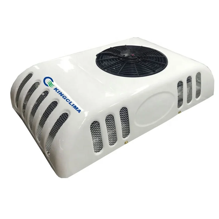 Aire Acondicionado Evaporador 12V/24V Para Vehículos - Para Caravana, Furgoneta, Camión, Autobús, Excavadora, 480 CFM, Control Remoto