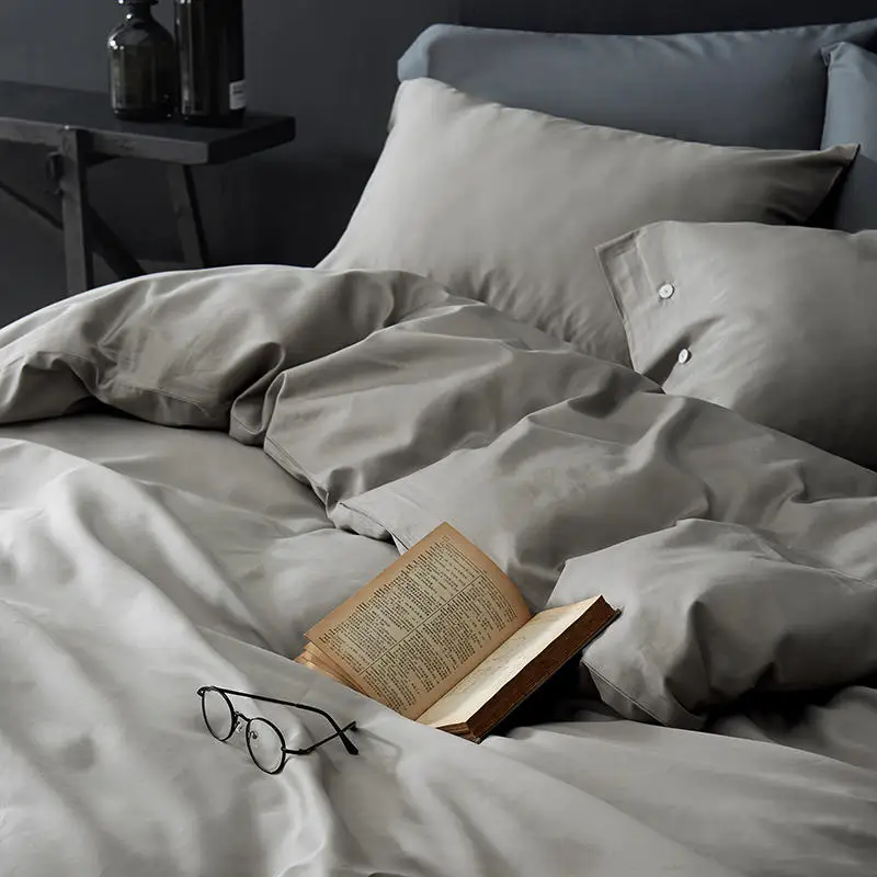 
high quality 300TC 60s solid color cotton percale home sateen bed sheet fabric rolls 