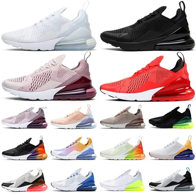 

270 men women Running Shoes Triple Black White Barely Rose photo bule tea Berry Tiger Coral Stardust Midnight Navy mens trainers