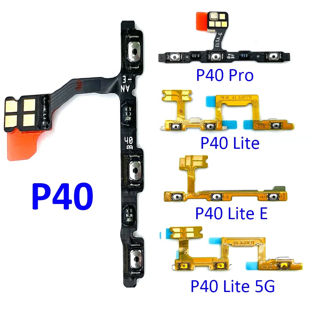 

Power Switch On Off Volume Side Button Key Flex Cable For Huawei P10 Plus P20 P30 P40 Pro Lite E 5G Cellphone Repair Parts