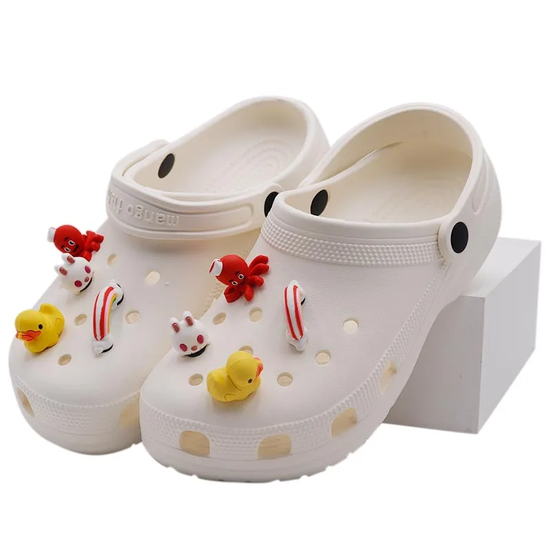 

Novelty 3D Mushrooms candy Shoe Decorations Cartoon Animals Style Croc Shoe Charm Accessories Garden Shoes Decorative, Customized