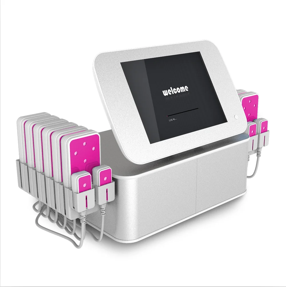 

HOT!!!16pcs pad ZERONA diode lipolaser slimming equipment weight loss machine