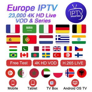 1 3 6 12 months IPTV subscription 7000+ Live VOD Series hot XXX France Italy Spain UK Germany free trial Code 1 Year IPTV m3u