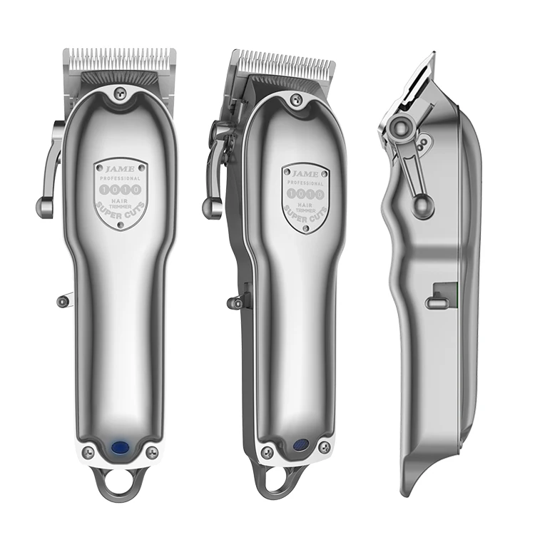Rechargeable Manual Metal Hair Clipper,Electrical Hair Trimmer For Men
