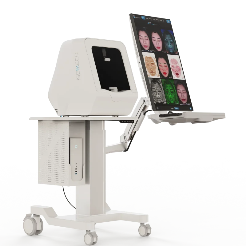 

MEICET ISEMECO MC2600 Professional Computer Version 3D Facial Skin Analyzer Machine with Camera inside