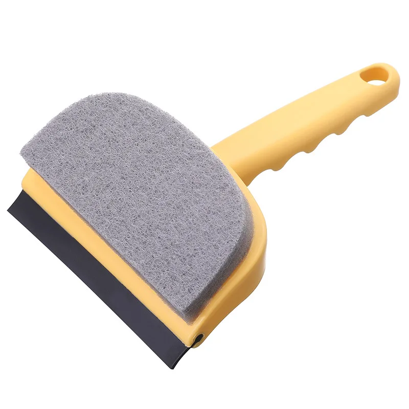 

Dual-purpose wiper glass wiper household window cleaning brush table glass cleaning tool, Green