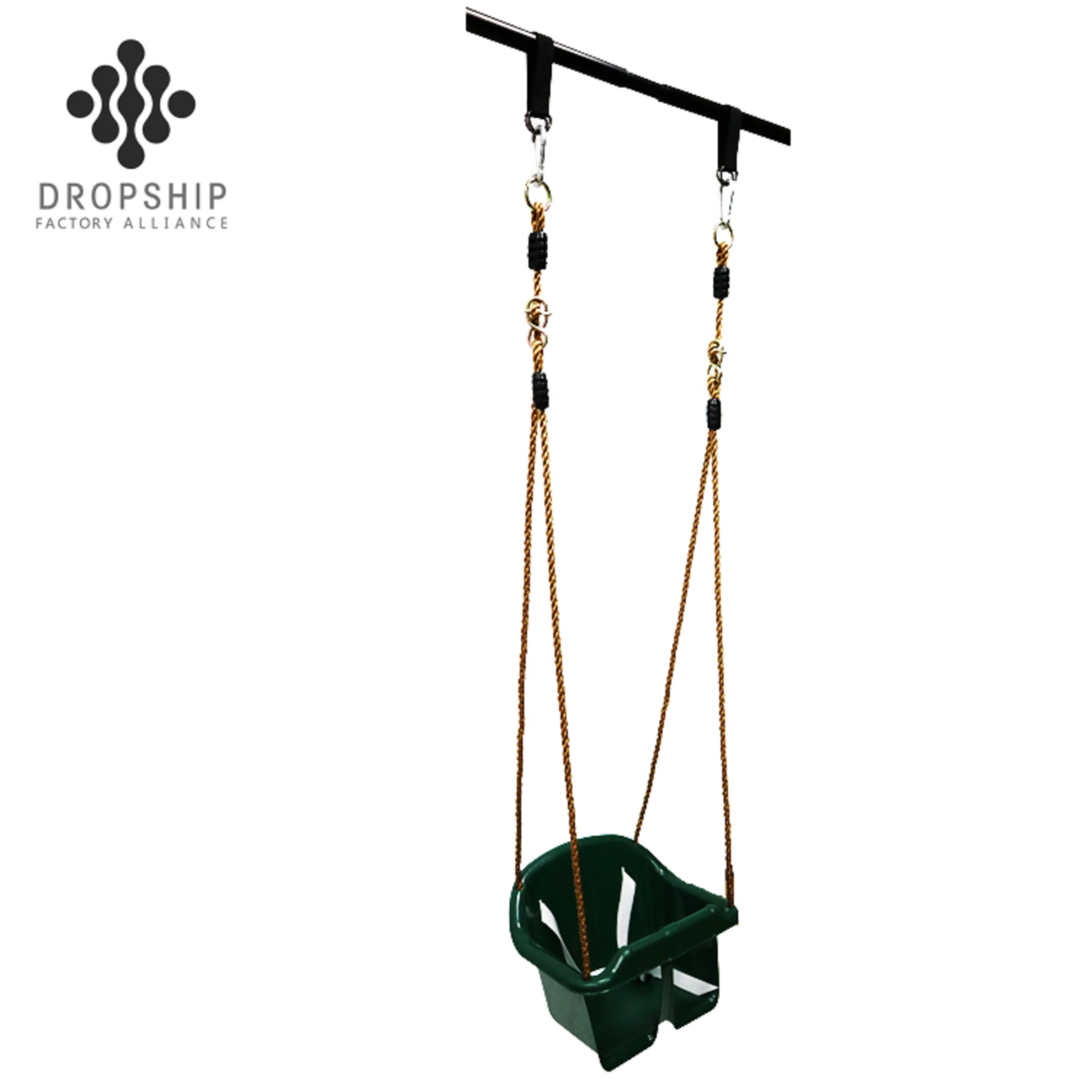 
SA 043 Safe toys new product 6 month old baby plastic swing sets 