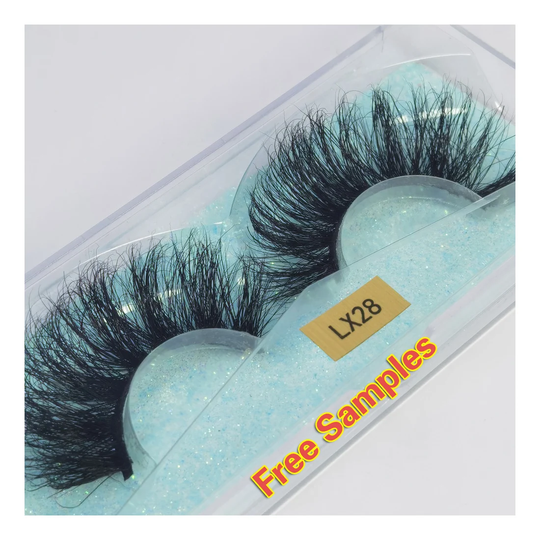 

Free Sample Factory wholesale price 25mm 3d mink eyelashes real siberian mink 25mm lashes with customize own brand box