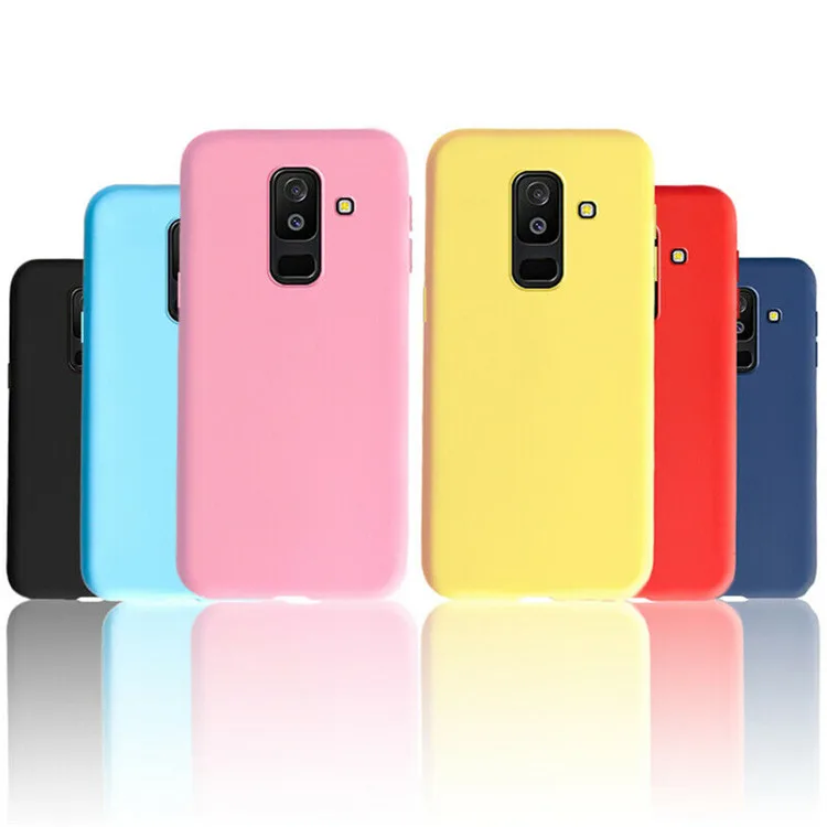 

Slim Soft Liquid Silicone Case Cover for Samsung Galaxy j4 j6 plus 2018