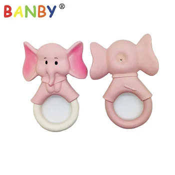 rubber teething toys