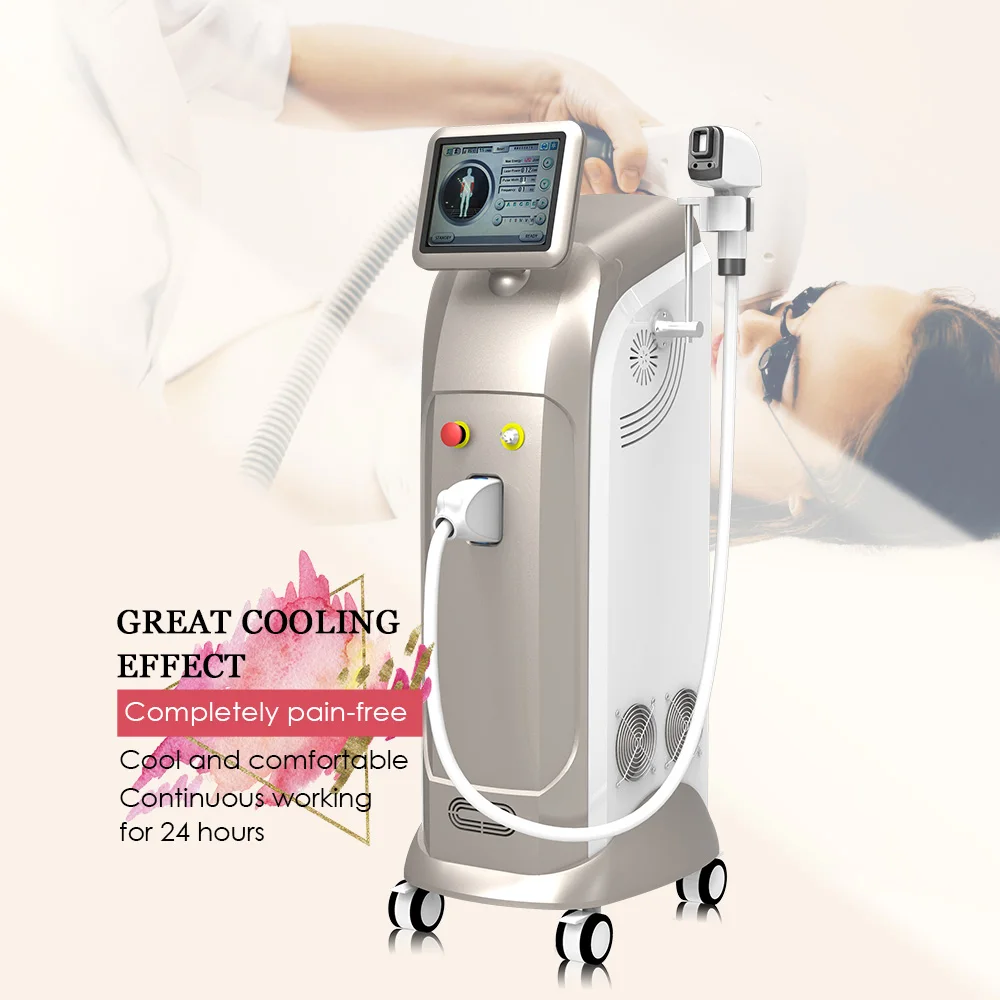 

Soprano Titanium 2021 New ice/Alma Laser 808 Diode Laser Soprano Hair Removal Machine /755 808 1064 Soprano Ice Platinum