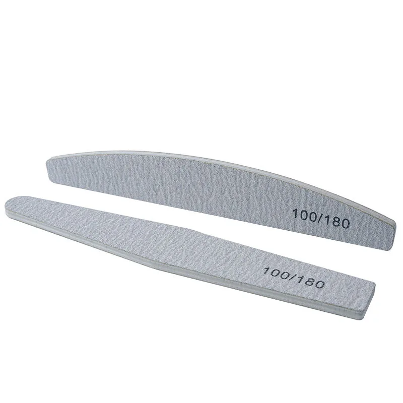 

Professional Custom Printing 100/180 disposable zebra nail file, Zebra gray,black or customized