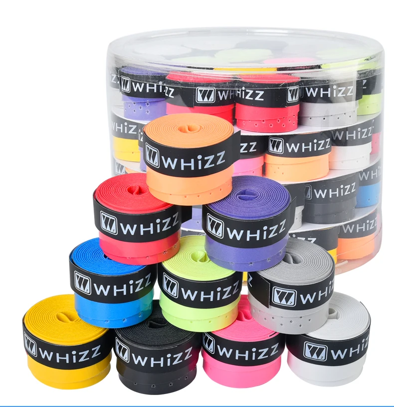 New Arrival Eco-friendly Good Quality Anti-slip Sweat-absorp Tacky Badminton Racket Grip Padel Pickleball Overgrip