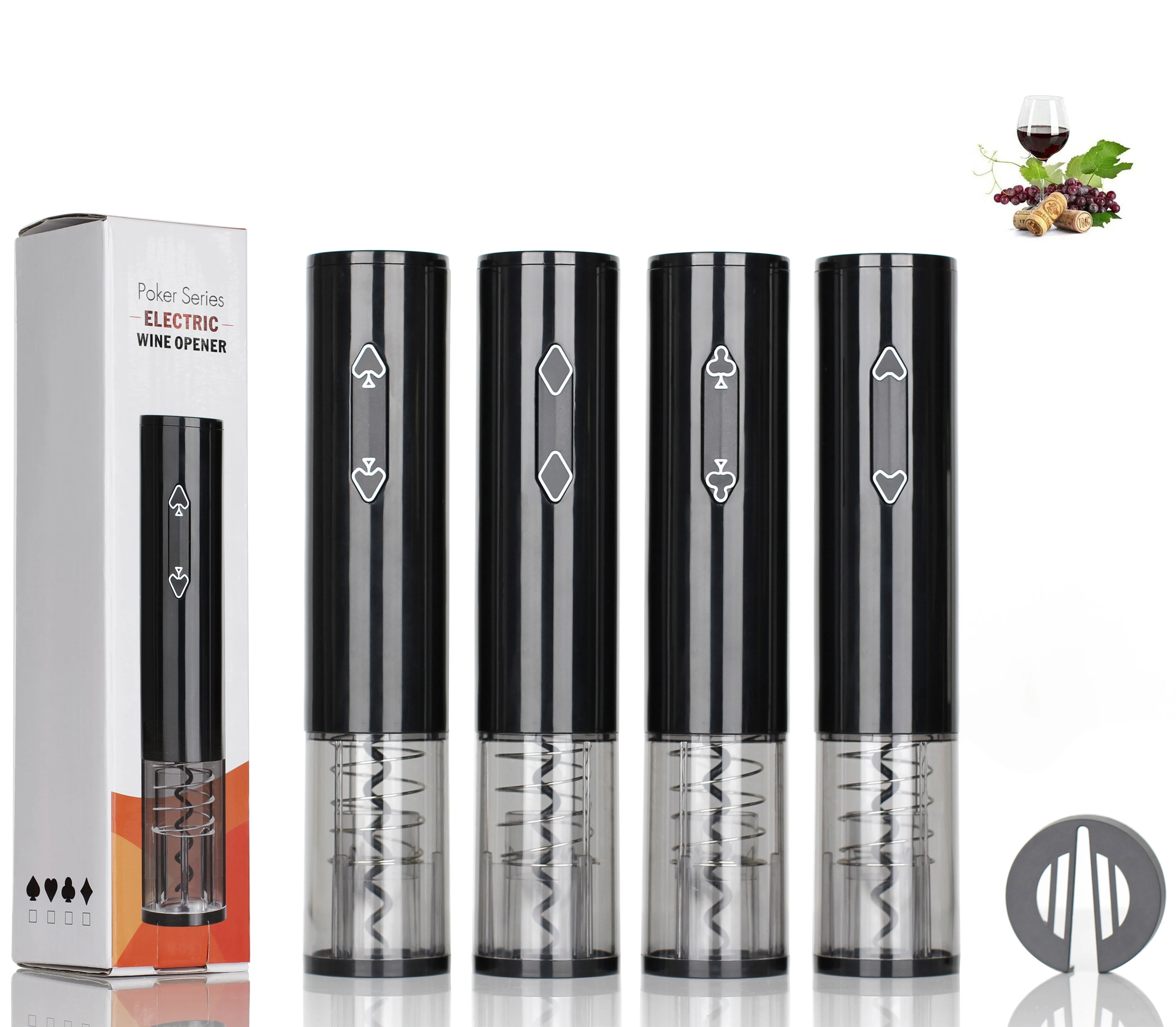 

Premium Electric Wine Opener New Product Ideas 2022 Automatic Corkscrew Wine Bottle Opener with Led Light, Customized