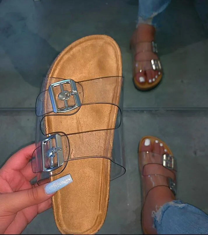

MD-2021011912 Womens Sandals Buckle Women Flat Sandals and Slippers Summer Fashion Woman Sandals