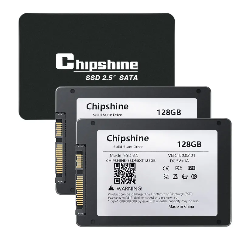 

Chipshine 2.5 ssd 128gb solid state 2.5 ssd hard disk 128gb ssd hard drive, Black