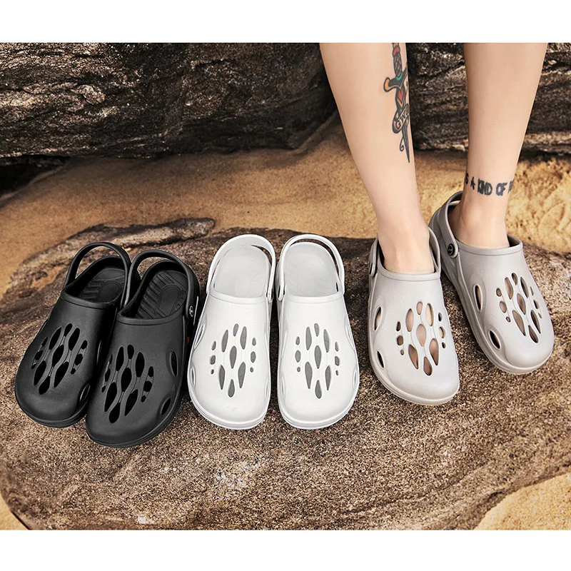 

2022 Design Garden Famous slippers Shoes Casual Sandals Breathable Rubber Indoor And Outdoor Clogs for men, Customer's request