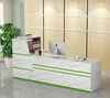 Hot sale money counter, custom LOGO front counter furniture design reception desk for office*