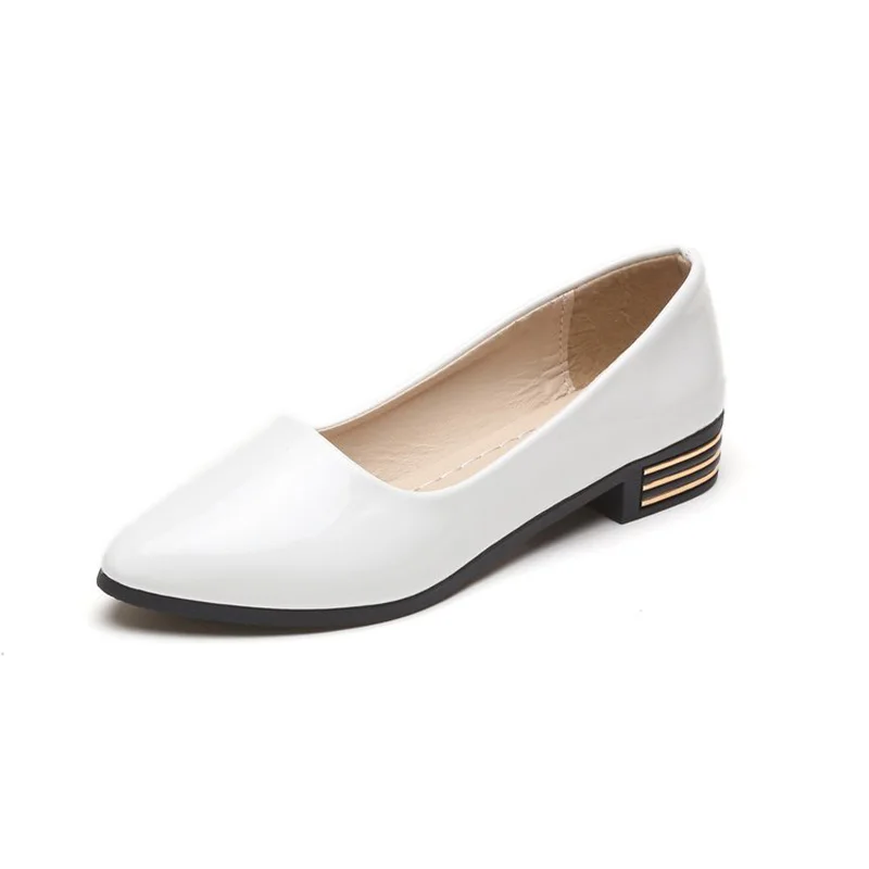 

Flat shoes for women and ladies high quality slip on fashion flat shoes women, Black/white/red/pink