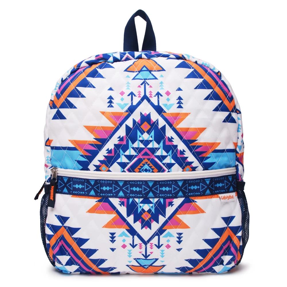 

Wholesale Preschoolers AZTEC Quilted Backpack for Kids DOM113-GB001