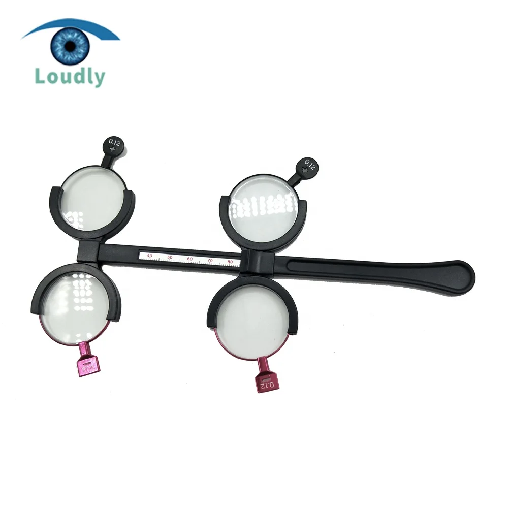 
Loudly brand Optical equipment Higher quality Optical Flipper Trial Lens Holder with 4 trial lens FL-3 