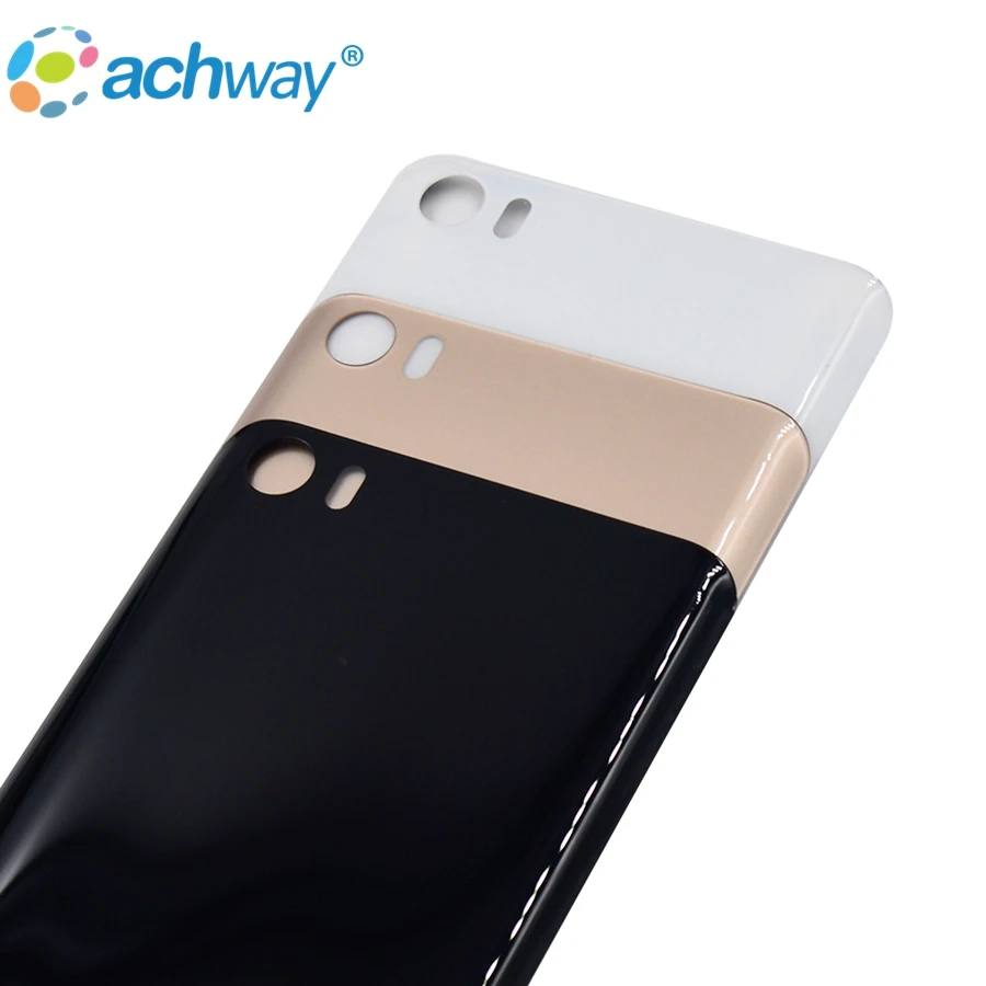 

Back Cover for Xiaomi MI 5 Replacement Housing Rear Door case for Mobile Xiaomi MI 5 Housing Back Cover Spare Parts, Black white gold
