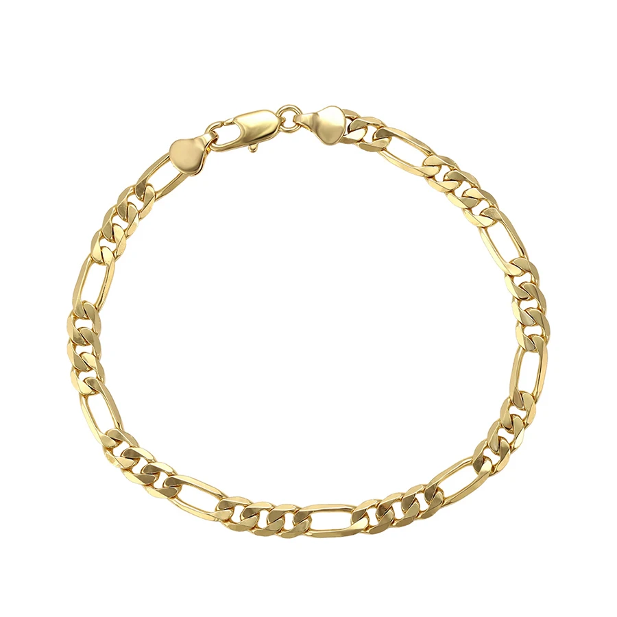 76588 xuping fashion men 14 carat gold jewelry chain bracelet jewelry