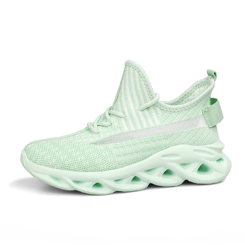 

YT Comfortable children's sports shoes flying woven casual shoes outdoor breathable sneakers for kids