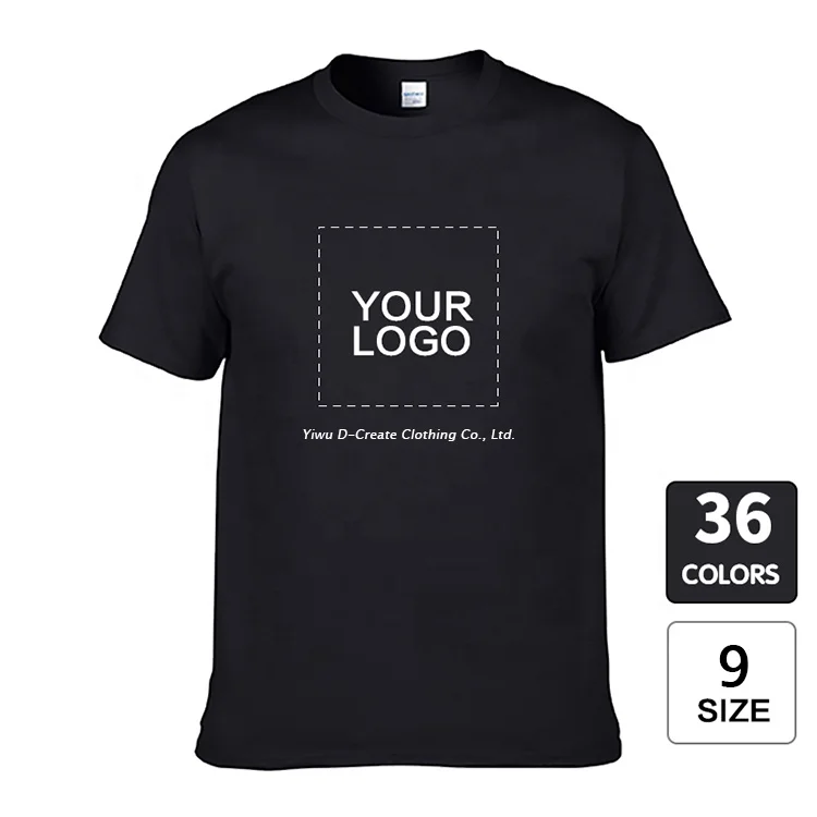 

High Quality Plus Size Men's T-shirts 100% Premium Tee Shirts Custom Printing Men T Shirt