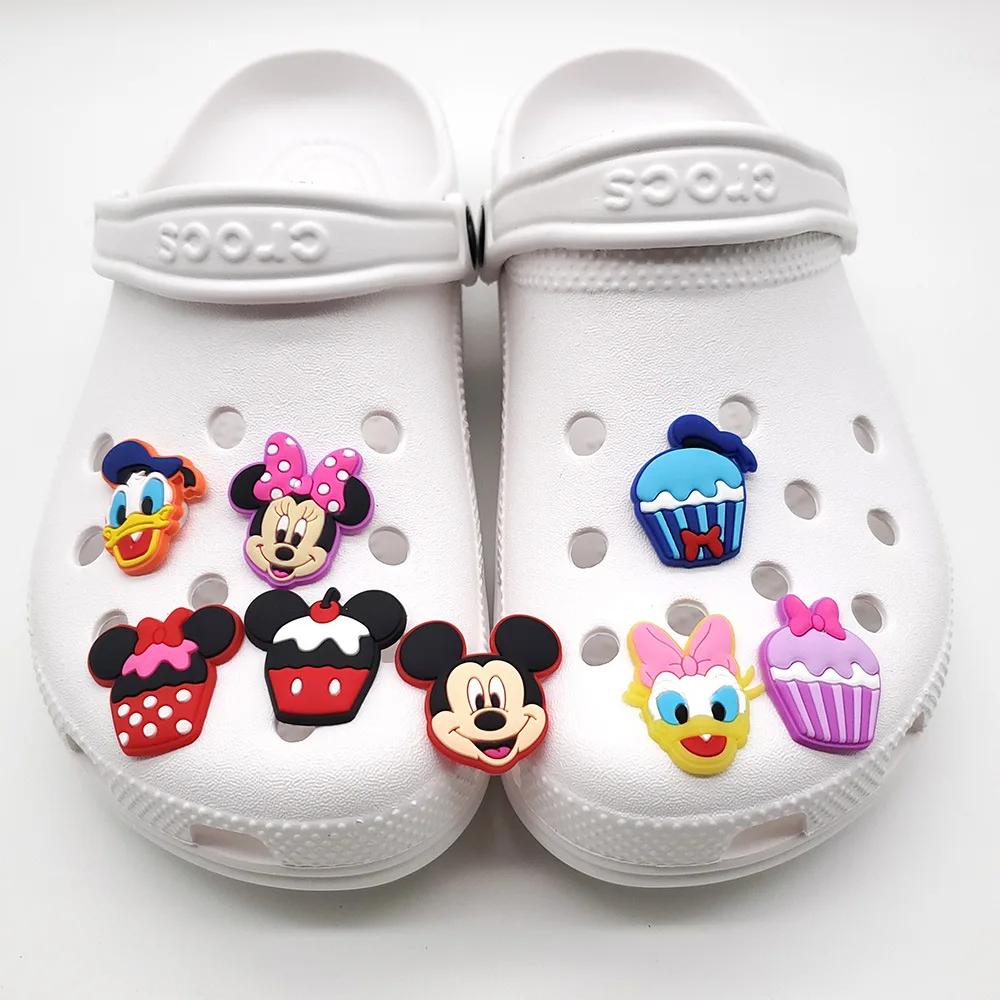 

Cute cartoon shoe accessories Mickey Minnie shoe ornaments children's shoe ornaments, As picture/custom