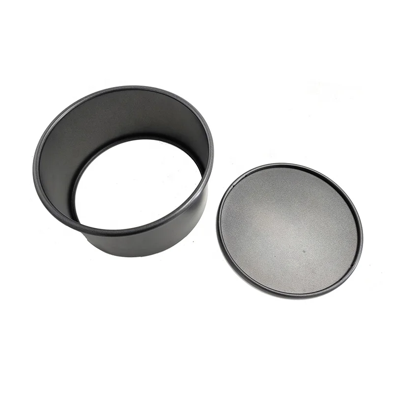 

Aluminum Alloy Carbon Steel Nonstick Black Round Deep Cake Pan Loose Base Sakura Chiffon Bakery Mold Cake Baking Tin