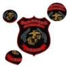 Wholesale Twill Material Iron Military Embroidery Patch