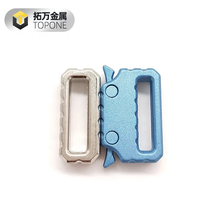 Newest Mini Tactical Design Metal Belt Buckle Fashion Accessory for Garment & Backpack