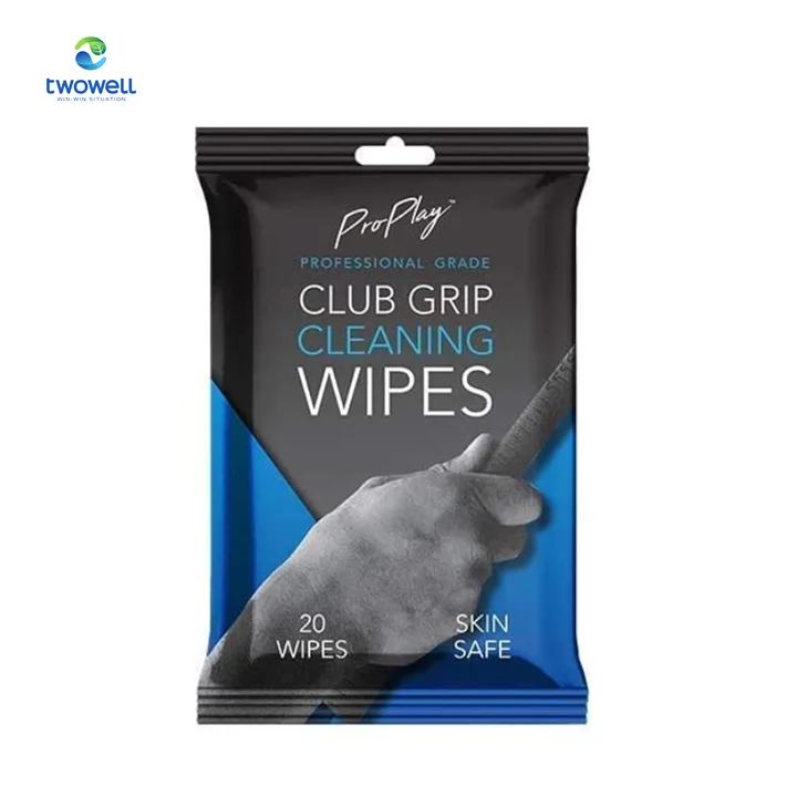 

ProPlay Club golf Grip Cleaning Wipes Removes Grime Sweat Convenient golf towel