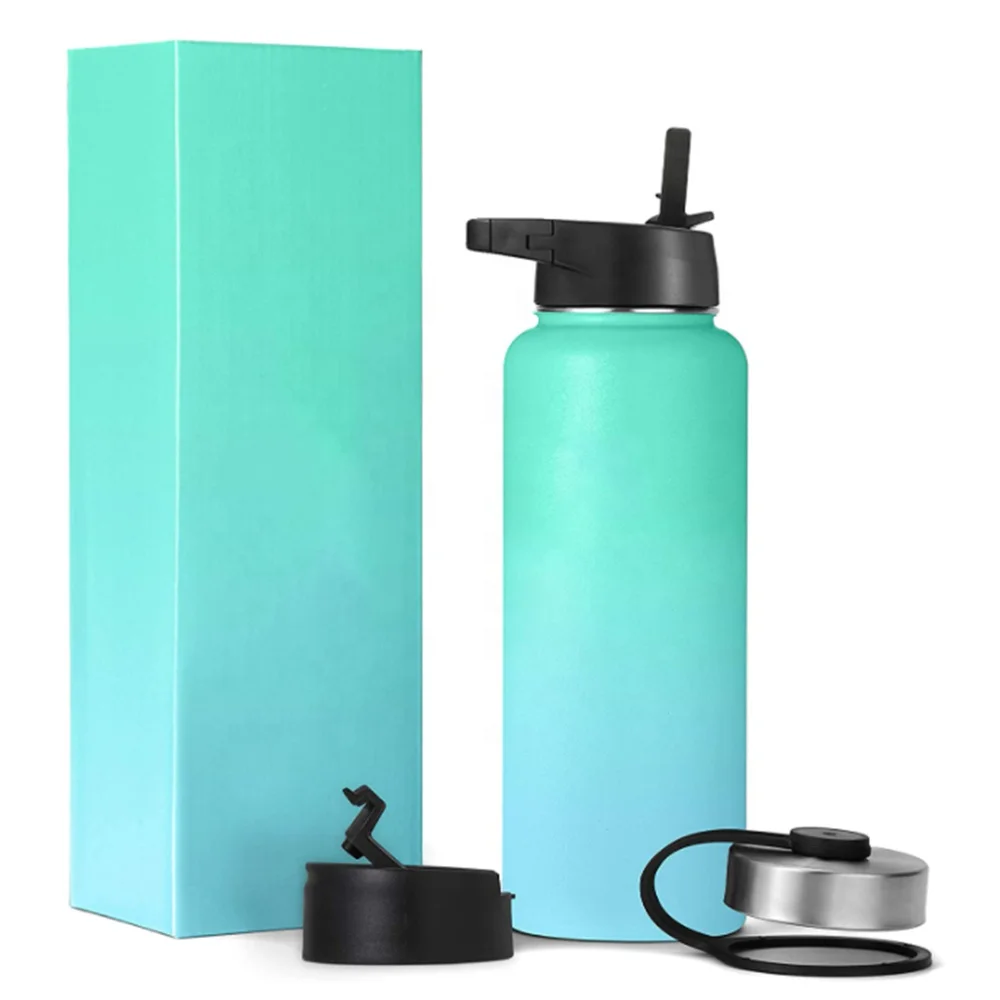 

custom 32 oz termos double wall insulated coffee thermos with Straw Lid