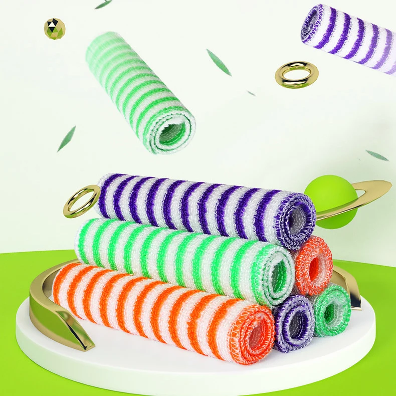 

Wholesale Environmental 100% Natural Bamboo Fiber Kitchen Stripe Towel Kitchen Bamboo Dish Cleaning Cloth, Colors