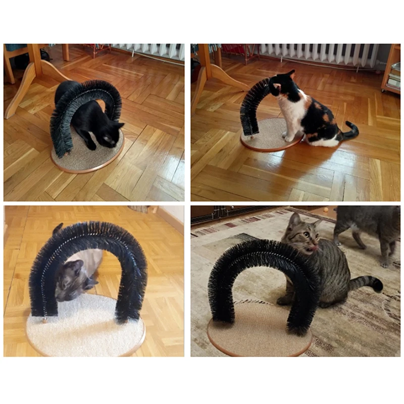 Purrfect Arch Cat Sisal Toy Cat Self Shedding Arch Tunnel Arch Cat Scratching Cleaning Toys