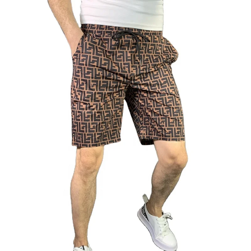 

2021 Men Logo Clothes Summer Beach Swim Inspired Clothing Swimwear Pants Plus Size Polyester Surf Designer Shorts, Picture