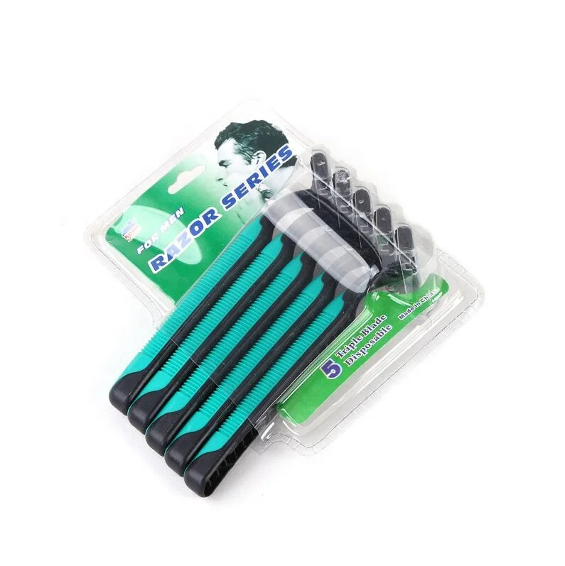 

New Packaging Disposable Twin Blade Shaving Razor For Supermarket, Customized color