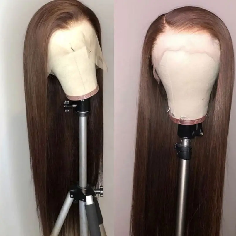 

Wholesale Silky Straight Wave Brazilian Virgin Human Hair Lace Front Wigs