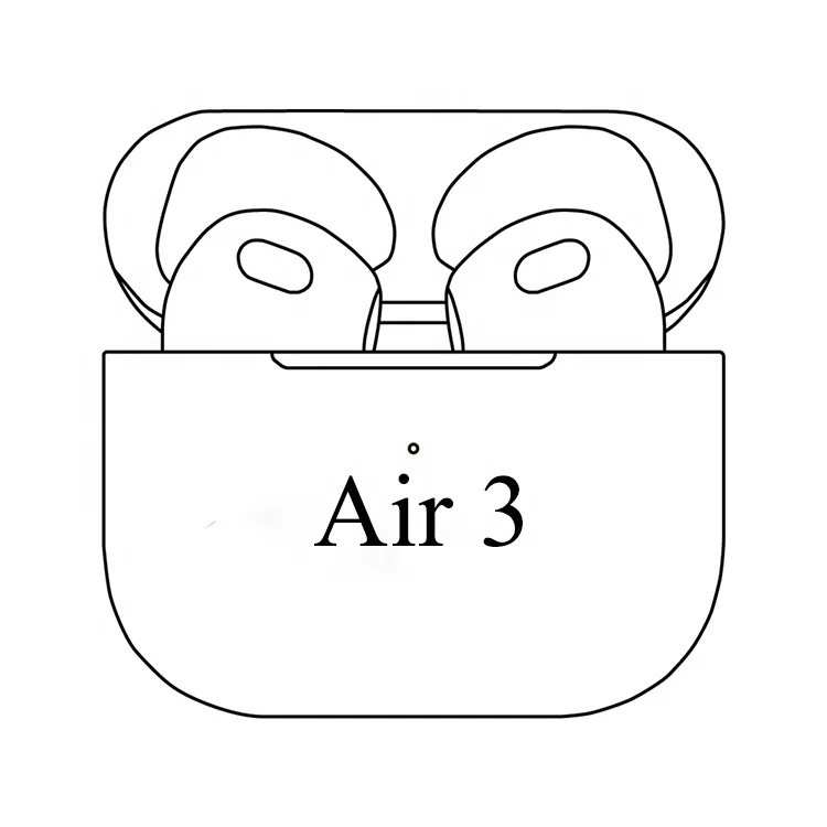 

Air3 Original Logo 1:1 Airs 3 Tws Headphone Headset Third Gen 4th ANC True Wireless Stereo Earphones Earbuds For Air 3 Air4