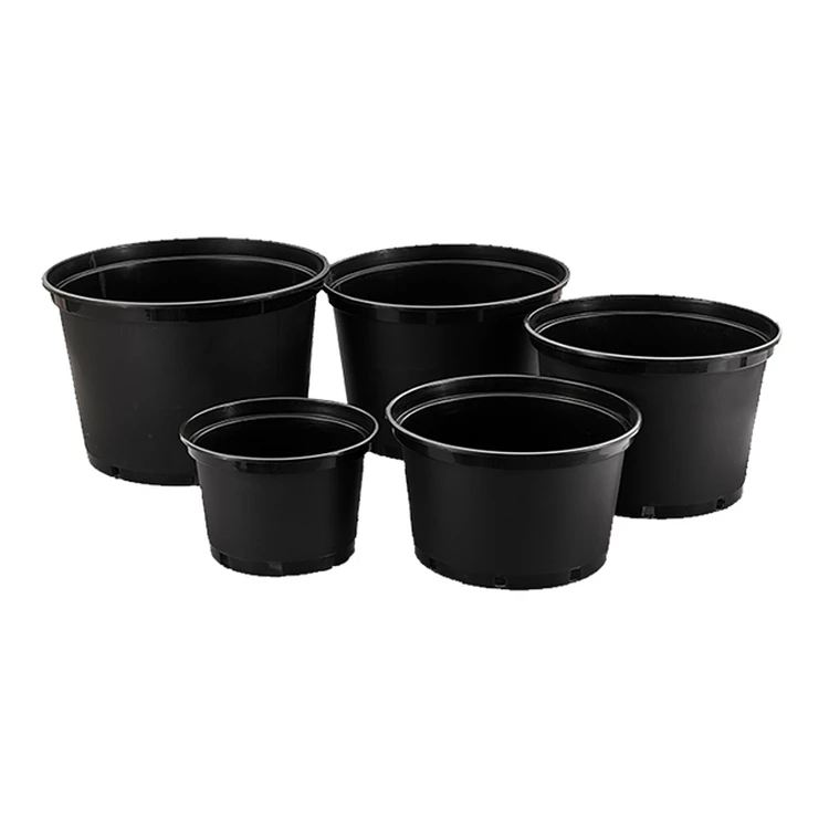 

Professional Manufacturer Plastic Pot Flower Plant Plastic Flower Pot Pp Bonsai In Low Price, Black or other color