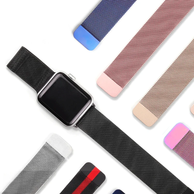 

Classic Watch Bands Straps For Apple Iwatch Series Magnetic 44 45mm, Optional