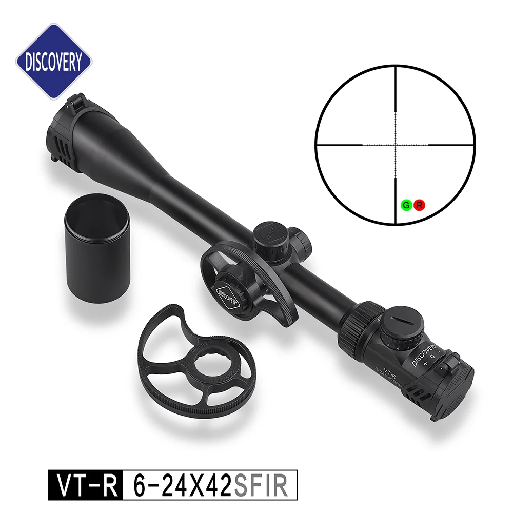 

Discovery Optics VT-R 6-24X42SFIR Scopes & Accessories Air Gun Pcp Hunting Side Focus with Big wheel