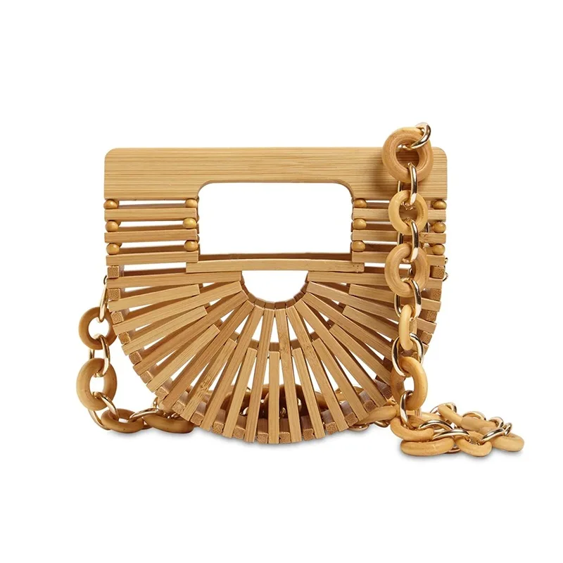 

2021 new summer straw braided bag clamshell one shoulder cross-body bag for women