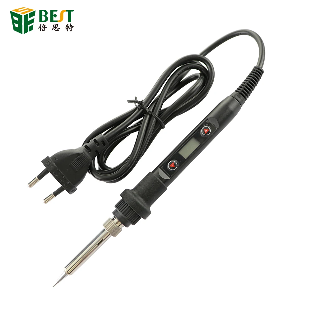 

havya 220V EU 80W Electric adjustable temperature controlled LCD digital soldering iron oem for Welding Rework Station Repair