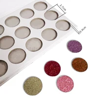 

New cardboard empty pan case custom 15 holes empty eyeshadow palette for custom eyeshadow palette