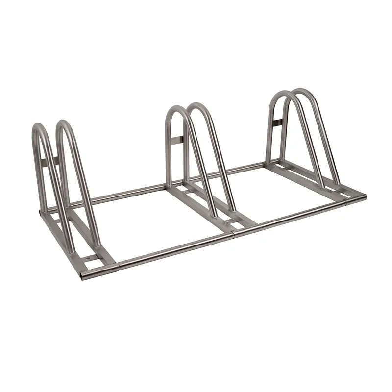 

Bicycle Stand for school Floor Outdoor 304 Stainless Steel Bike Rack, Customized