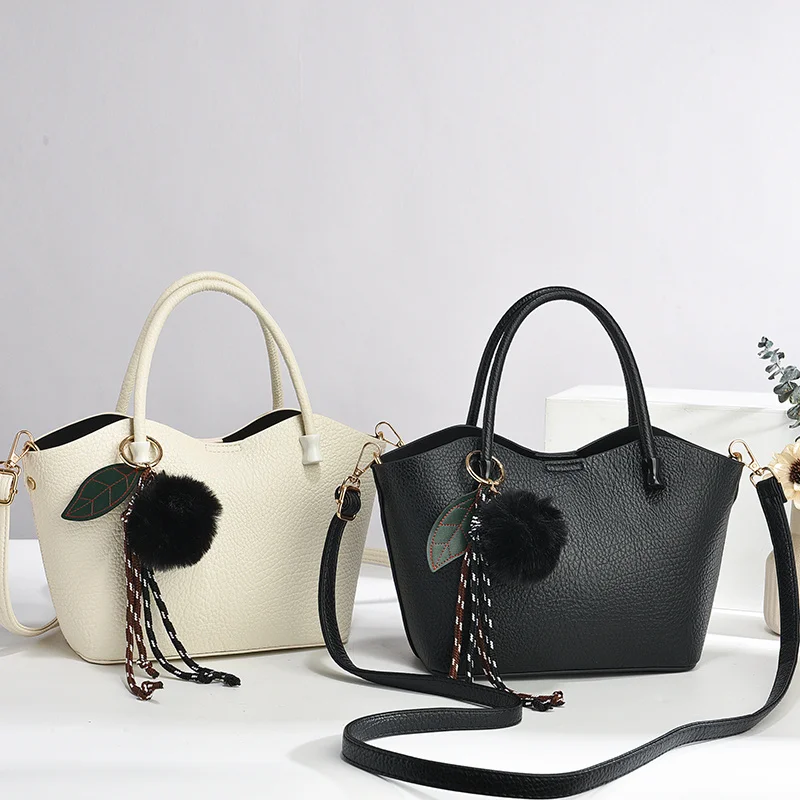 Waterproof Straw Bucket Bag Women Basket Tote Bag Four Season Universal Handbag Shopping Bags