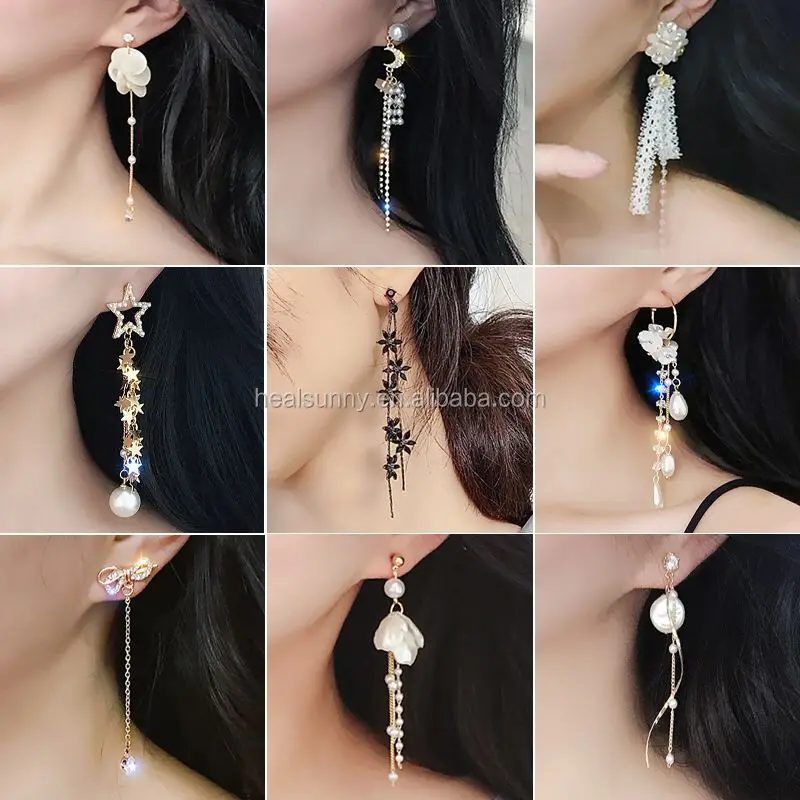 

2020 Crystal Fashion Earrings Jewelry 925 Sterling Silver Stud Earrings, Colorful
